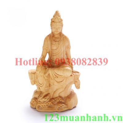 Tượng gỗ Quan Âm Tự Tại